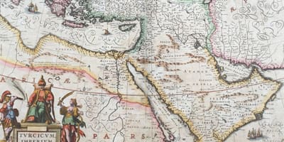 Стара карта Саудијске Арабије